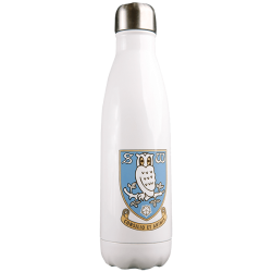 Stainless Steel Drinks Bottle White 500ml Bottle